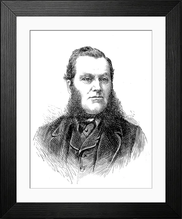 Framed Print : Members of the new House of Commons: Mr. W. Fowler (Cambridge), 1880. Creator: Unknown Framed Print : Members of the new House of Commons: Mr. W. Fowler (Cambridge), 1880. Creator: Unknown