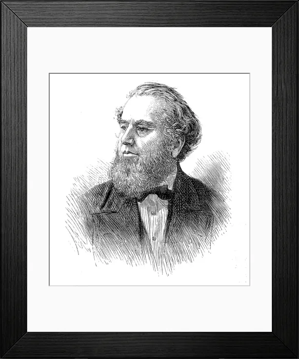 Framed Print : Members of the new House of Commons: Mr. T. Robinson (Gloucester), 1880. Creator: Unknown Framed Print : Members of the new House of Commons: Mr. T. Robinson (Gloucester), 1880. Creator: Unknown