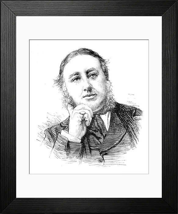 Framed Print : Members of the new House of Commons: Mr. W. Agnew (South-East Lancashire), 1880. Creator: Unknown Framed Print : Members of the new House of Commons: Mr. W. Agnew (South-East Lancashire), 1880. Creator: Unknown