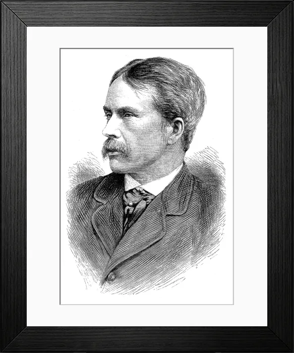 Framed Print : Associates of the Royal Academy: Mr. G. H. Boughton, A.R.A. 1880. Creator: Unknown Framed Print : Associates of the Royal Academy: Mr. G. H. Boughton, A.R.A. 1880. Creator: Unknown