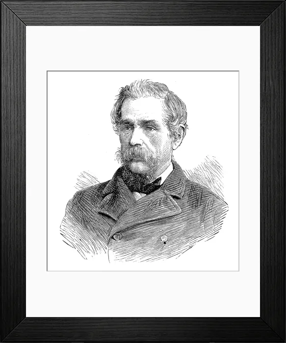 Framed Print : Members of the new House of Commons: Mr. W. N. Nicholson (Newark), 1880. Creator: Unknown Framed Print : Members of the new House of Commons: Mr. W. N. Nicholson (Newark), 1880. Creator: Unknown