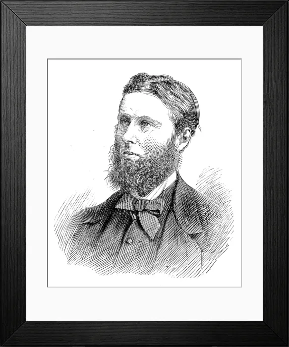 Framed Print : Members of the new House of Commons: Mr. C. S. Roundell (Grantham), 1880. Creator: Unknown Framed Print : Members of the new House of Commons: Mr. C. S. Roundell (Grantham), 1880. Creator: Unknown