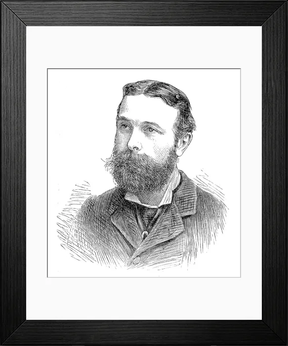 Framed Print : Members of the new House of Commons: Mr. C. T. Murray (Hastings), 1880. Creator: Unknown Framed Print : Members of the new House of Commons: Mr. C. T. Murray (Hastings), 1880. Creator: Unknown