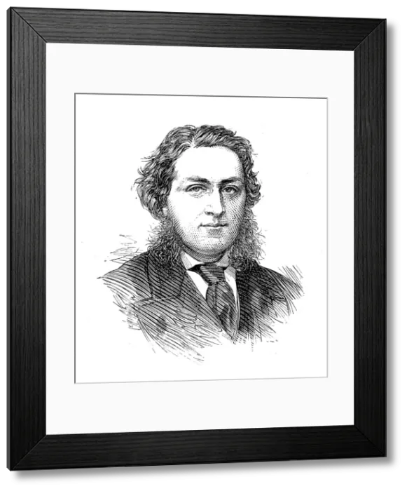 Framed Print : New Members of the House of Commons: Mr. Arthur Cohen, Q.C. (Southwark), 1880. Creator: Unknown Framed Print : New Members of the House of Commons: Mr. Arthur Cohen, Q.C. (Southwark), 1880. Creator: Unknown