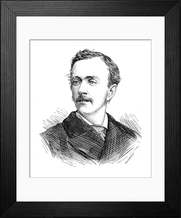 Framed Print : New Members of the House of Commons: Hon. A. H. G. Grey (South Northumberland), 1880. Creator: Unknown Framed Print : New Members of the House of Commons: Hon. A. H. G. Grey (South Northumberland), 1880. Creator: Unknown