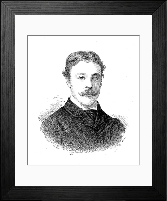 Framed Print : New Members of the House of Commons: Hon. G. H. C. Leigh (South Warwickshire), 1880. Creator: W. I. Mosses Framed Print : New Members of the House of Commons: Hon. G. H. C. Leigh (South Warwickshire), 1880. Creator: W. I. Mosses