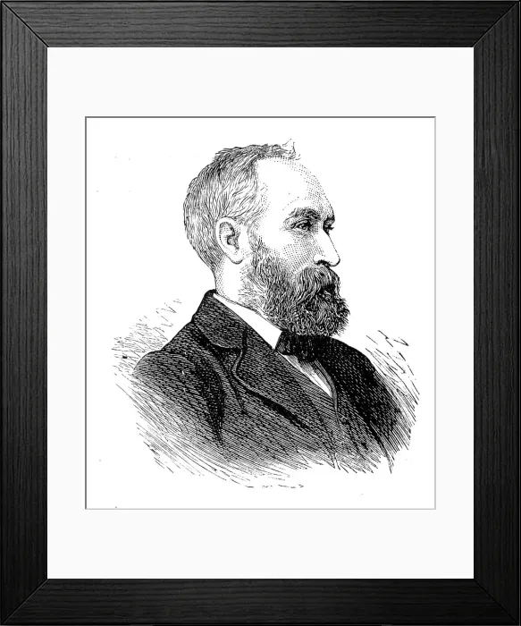 Framed Print : Members of the new House of Commons: Mr. D. R. Radcliffe (Evesham), 1880. Creator: Unknown Framed Print : Members of the new House of Commons: Mr. D. R. Radcliffe (Evesham), 1880. Creator: Unknown