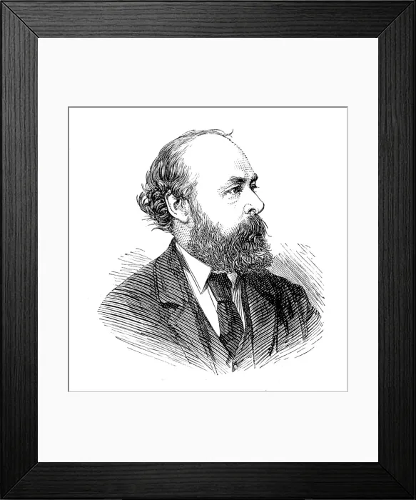 Framed Print : Members of the new House of Commons: Mr. H. S. Gill (Westmeath), 1880. Creator: Unknown Framed Print : Members of the new House of Commons: Mr. H. S. Gill (Westmeath), 1880. Creator: Unknown