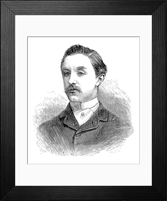 Framed Print : Members of the new House of Commons: Hon. C. R. Spencer (N. Northamptonshire), 1880. Creator: Unknown