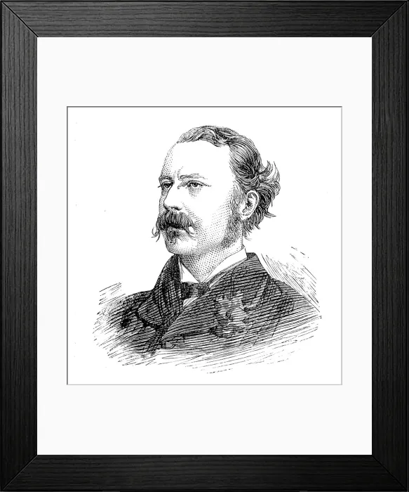 Framed Print : Members of the new House of Commons: Mr. G. W. E. Russell (Aylesbury), 1880. Creator: Unknown Framed Print : Members of the new House of Commons: Mr. G. W. E. Russell (Aylesbury), 1880. Creator: Unknown