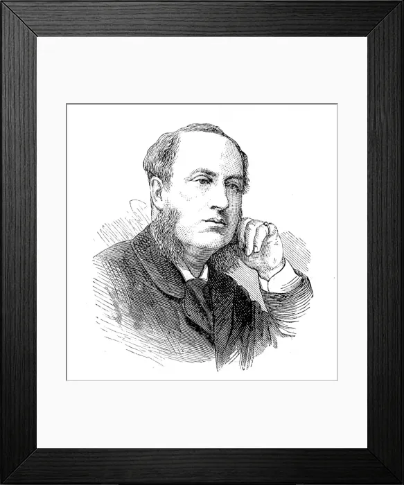 Framed Print : Members of the new House of Commons: Mr. T. Greer (Carrickfergus), 1880. Creator: Unknown Framed Print : Members of the new House of Commons: Mr. T. Greer (Carrickfergus), 1880. Creator: Unknown