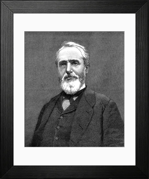 Framed Print : M. Challemel-Lacour, the new French Ambassador in London, 1880. Creator: Unknown Framed Print : M. Challemel-Lacour, the new French Ambassador in London, 1880. Creator: Unknown