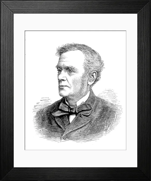 Framed Print : Members of the new House of Commons: Mr. Hugh Mason (Ashton-Under-Lyne), 1880. Creator: Unknown Framed Print : Members of the new House of Commons: Mr. Hugh Mason (Ashton-Under-Lyne), 1880. Creator: Unknown