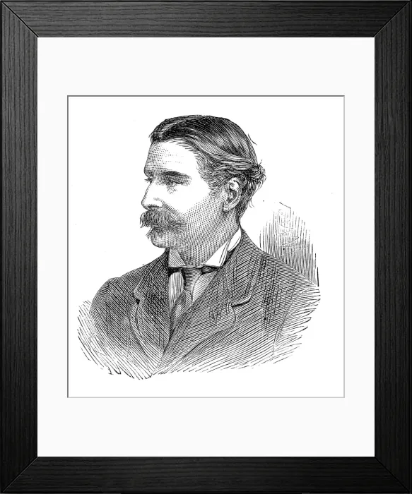 Framed Print : Members of the new House of Commons: Viscount Cole (Enniskillen), 1880. Creator: Unknown Framed Print : Members of the new House of Commons: Viscount Cole (Enniskillen), 1880. Creator: Unknown