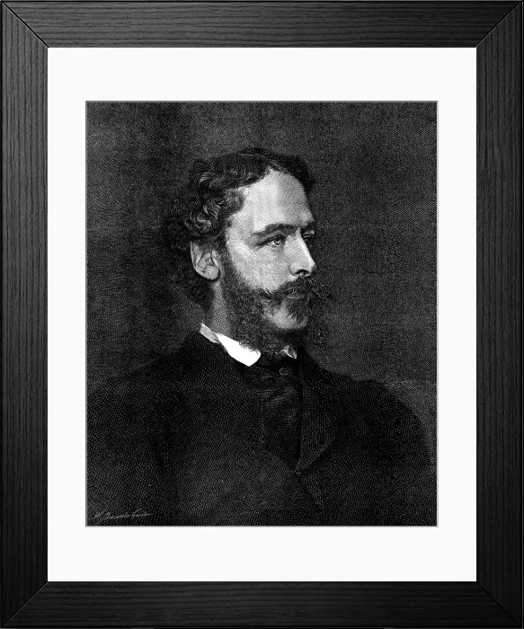 Framed Print : Earl Cowper, K.G. the new Lord Lieutenant of Ireland, 1880. Creator: Unknown Framed Print : Earl Cowper, K.G. the new Lord Lieutenant of Ireland, 1880. Creator: Unknown