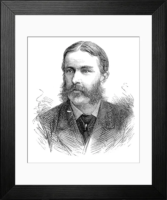 Framed Print : Members of the new House of Commons: Sir W. Ffolkes, Bart. (Lynn), 1880. Creator: Unknown Framed Print : Members of the new House of Commons: Sir W. Ffolkes, Bart. (Lynn), 1880. Creator: Unknown