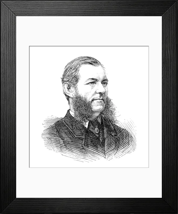 Framed Print : Members of the new House of Commons: Mr. F. Henderson (Dundee), 1880. Creator: Unknown Framed Print : Members of the new House of Commons: Mr. F. Henderson (Dundee), 1880. Creator: Unknown