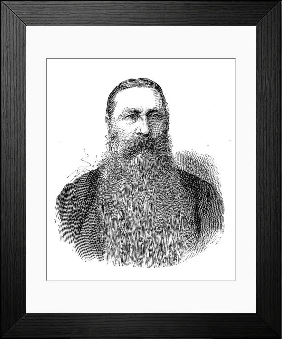 Framed Print : Members of the new House of Commons: Mr. D. H. Macfarlane (Carlow County), 1880. Creator: Unknown Framed Print : Members of the new House of Commons: Mr. D. H. Macfarlane (Carlow County), 1880. Creator: Unknown