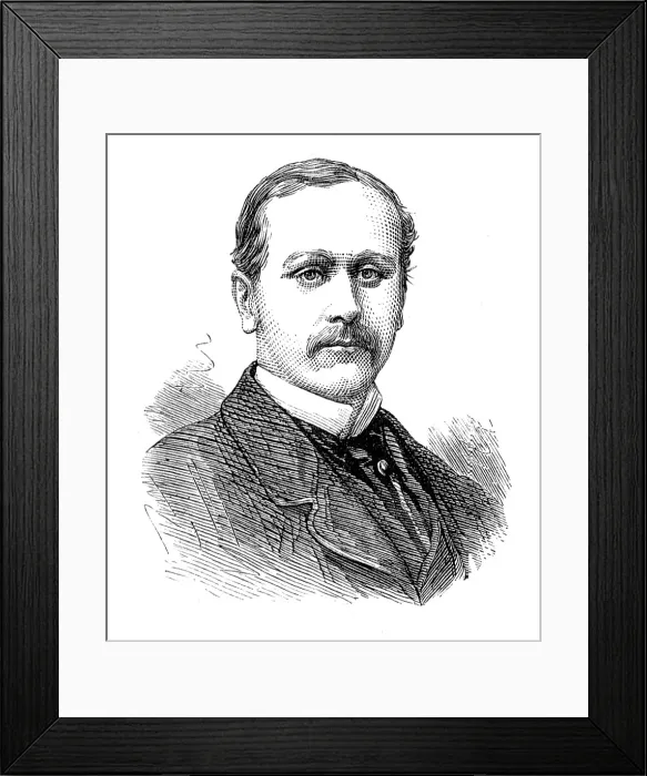 Framed Print : Members of the new House of Commons: Lord Arthur Hill (Downshire), 1880. Creator: Unknown Framed Print : Members of the new House of Commons: Lord Arthur Hill (Downshire), 1880. Creator: Unknown