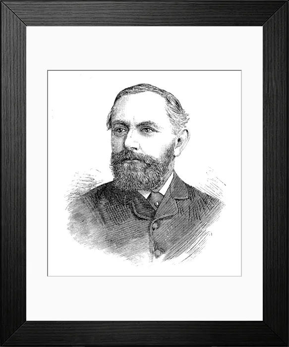 Framed Print : Members of the new House of Commons: Mr. W. T. Marriott (Brighton), 1880. Creator: Unknown Framed Print : Members of the new House of Commons: Mr. W. T. Marriott (Brighton), 1880. Creator: Unknown