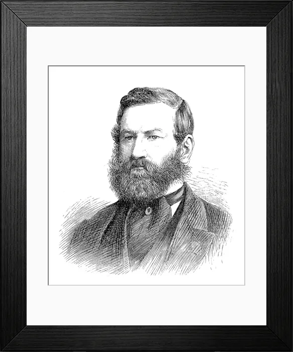 Framed Print : Members of the new House of Commons: Alderman R. N. Fowler (City of London), 1880. Creator: Unknown Framed Print : Members of the new House of Commons: Alderman R. N. Fowler (City of London), 1880. Creator: Unknown
