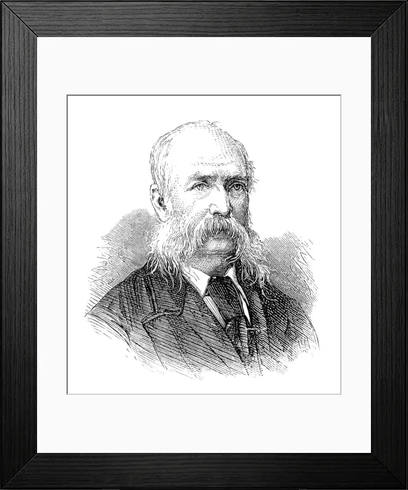 Framed Print : Members of the new House of Commons: Mr. S. Williamson (St. Andrew's Burghs), 1880. Creator: Unknown Framed Print : Members of the new House of Commons: Mr. S. Williamson (St. Andrew's Burghs), 1880. Creator: Unknown