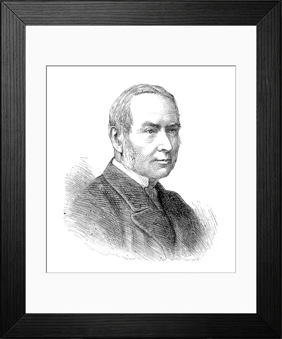 Framed Print : Members of the new House of Commons: Mr. J. W. Foley (New Ross), 1880. Creator: Unknown