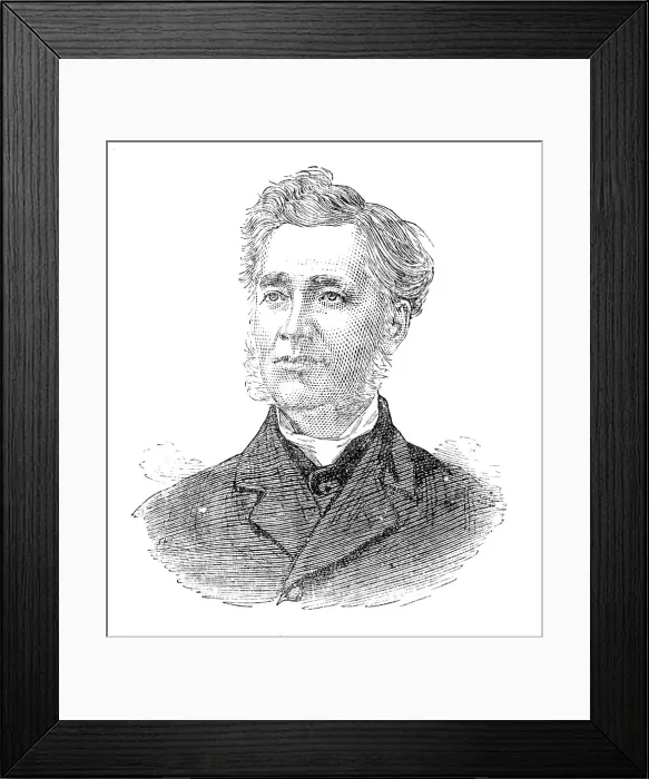 Framed Print : Members of the new House of Commons: Rev. Dr. Kinnear (Donegal), 1880. Creator: Unknown Framed Print : Members of the new House of Commons: Rev. Dr. Kinnear (Donegal), 1880. Creator: Unknown