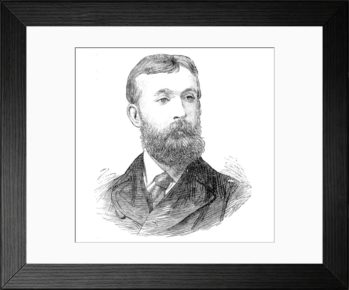 Framed Print : Members of the new House of Commons: Mr. T. Sexton (Sligo County), 1880. Creator: Unknown Framed Print : Members of the new House of Commons: Mr. T. Sexton (Sligo County), 1880. Creator: Unknown