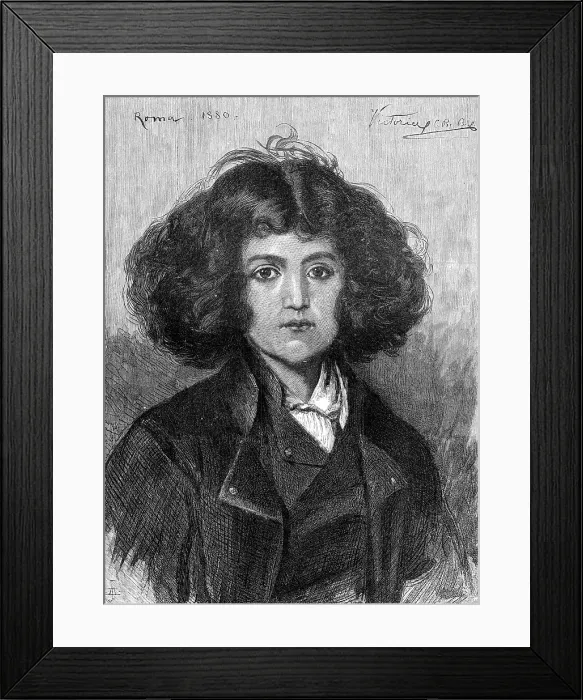 Framed Print : Roma, by H.I.H. the Crown Princess of Germany (Princess Royal of England), 1880. Creator: Unknown Framed Print : Roma, by H.I.H. the Crown Princess of Germany (Princess Royal of England), 1880. Creator: Unknown