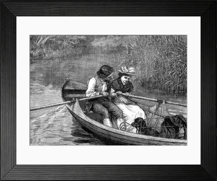 Framed Print : Division of Labour, 1880. Creator: William James Palmer