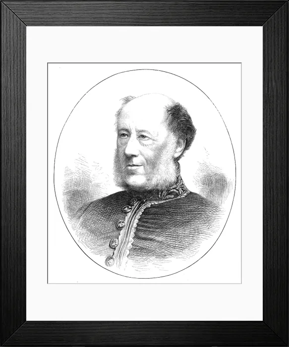 Framed Print : The late Mr. J. R. Planche, Somerset Herald, 1880. Creator: Unknown Framed Print : The late Mr. J. R. Planche, Somerset Herald, 1880. Creator: Unknown