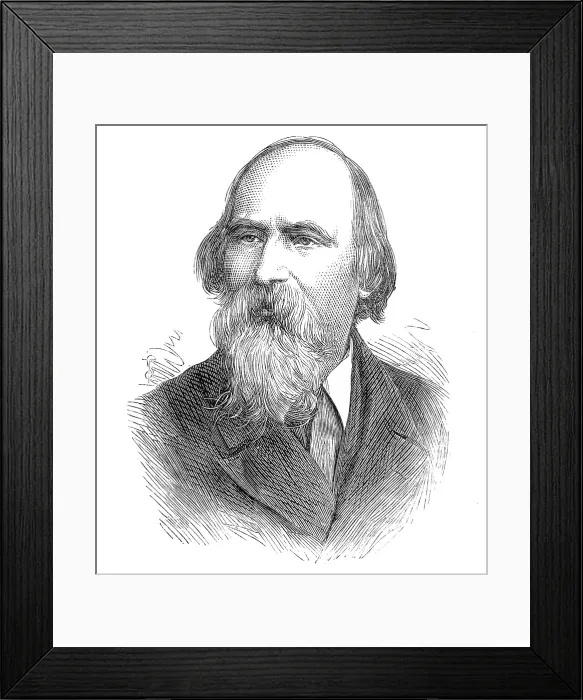 Framed Print : The late Mr. Wilhelm Kumpel, 1880. Creator: Unknown Framed Print : The late Mr. Wilhelm Kumpel, 1880. Creator: Unknown