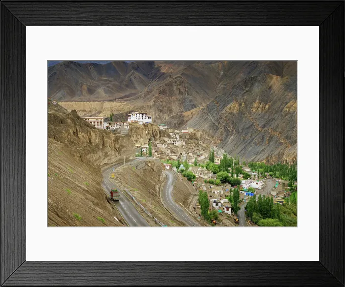 Framed Print : Lamayuru monastery, Ladakh, India, 2023. Creator: Peter Thompson
