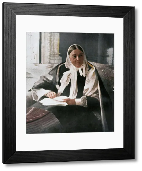 Framed Print : Florence Nightingale, c1900, (1947). Creator: Unknown Framed Print : Florence Nightingale, c1900, (1947). Creator: Unknown