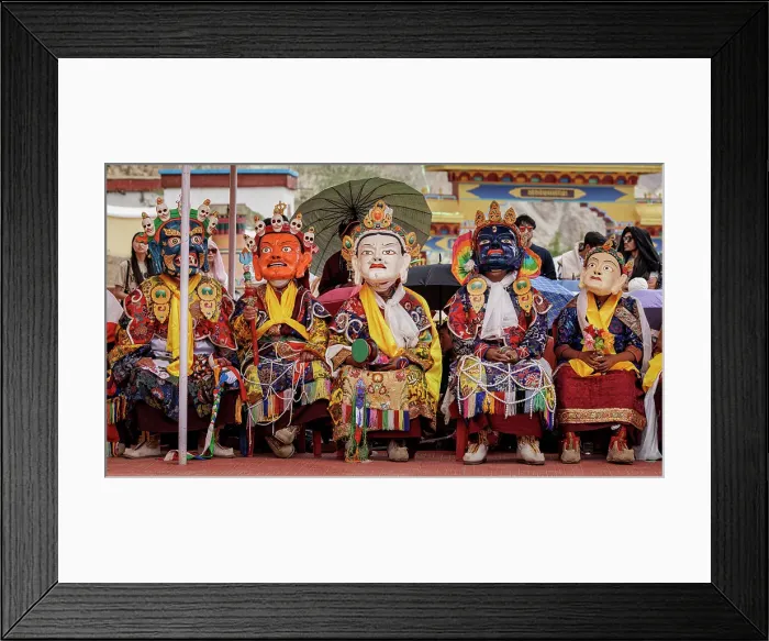 Framed Print : Tak Tok Festival, Tak Tok Gompa, Ladakh, India, 2023. Creator: Peter Thompson Framed Print : Tak Tok Festival, Tak Tok Gompa, Ladakh, India, 2023. Creator: Peter Thompson