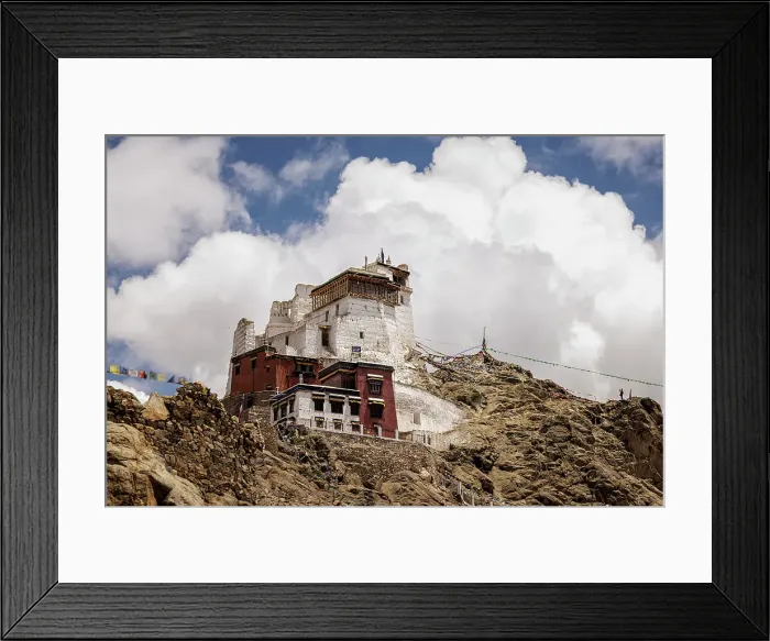 Framed Print : Namgyal Tsemo Monastery, Leh, Ladakh, India, 2023. Creator: Peter Thompson Framed Print : Namgyal Tsemo Monastery, Leh, Ladakh, India, 2023. Creator: Peter Thompson