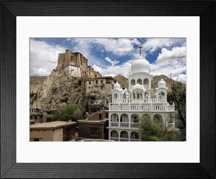 Framed Print : Leh Palace, Ladakh, India, 2023. Creator: Peter Thompson Framed Print : Leh Palace, Ladakh, India, 2023. Creator: Peter Thompson