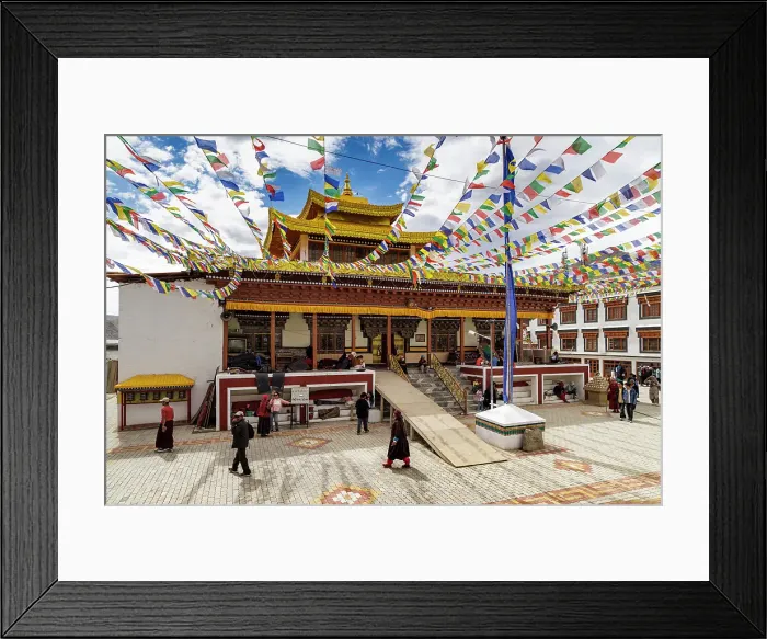 Framed Print : Jokhang Temple, Leh, Ladakh, India, 2023. Creator: Peter Thompson Framed Print : Jokhang Temple, Leh, Ladakh, India, 2023. Creator: Peter Thompson