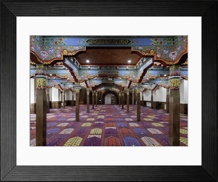Framed Print : Jama Masjid, Leh, Ladakh, India, 2023. Creator: Peter Thompson Framed Print : Jama Masjid, Leh, Ladakh, India, 2023. Creator: Peter Thompson