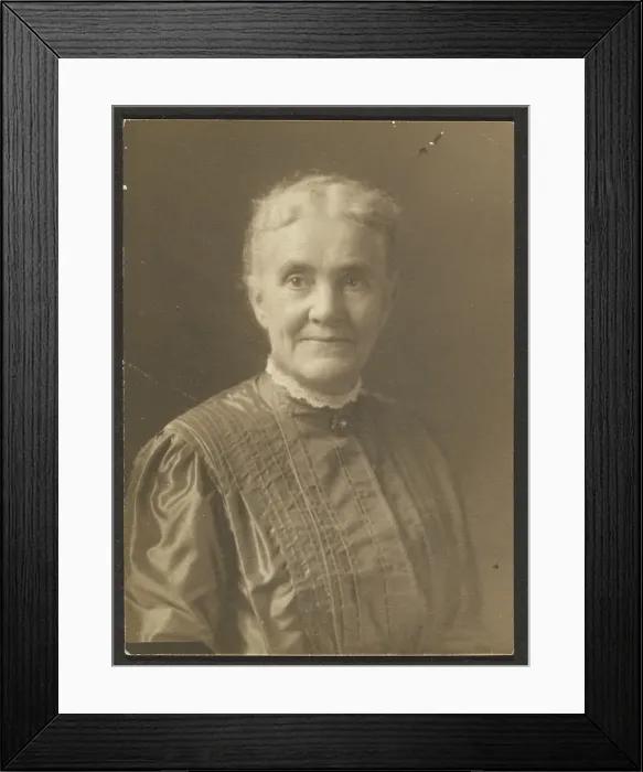 Framed Print : Portrait of an Older Woman with Lace Collar, 1907-1943. Creator: Louis Fleckenstein Framed Print : Portrait of an Older Woman with Lace Collar, 1907-1943. Creator: Louis Fleckenstein