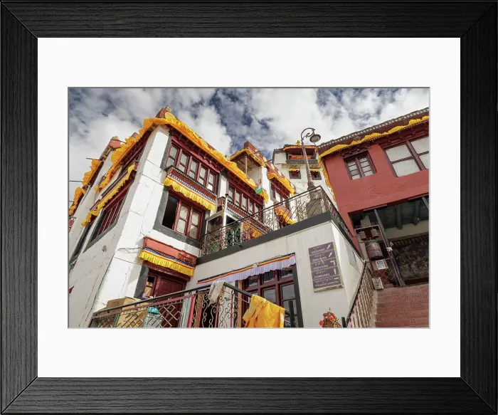 Framed Print : Diskit Monastery, Nubra Valley, Ladakh, India, 2023. Creator: Peter Thompson Framed Print : Diskit Monastery, Nubra Valley, Ladakh, India, 2023. Creator: Peter Thompson