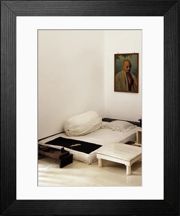Framed Print : Mahatma Gandhi Memorial Museum, New Delhi, India, 2023. Creator: Peter Thompson Framed Print : Mahatma Gandhi Memorial Museum, New Delhi, India, 2023. Creator: Peter Thompson
