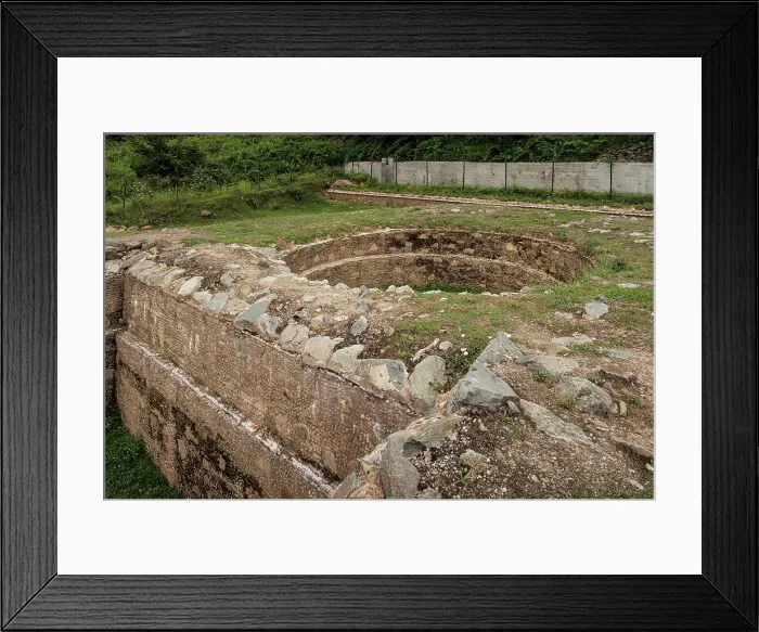 Framed Print : Harwan, ancient Buddhist settlement, Srinagar, Kashmir, India, 2023. Creator: Peter Thompson Framed Print : Harwan, ancient Buddhist settlement, Srinagar, Kashmir, India, 2023. Creator: Peter Thompson