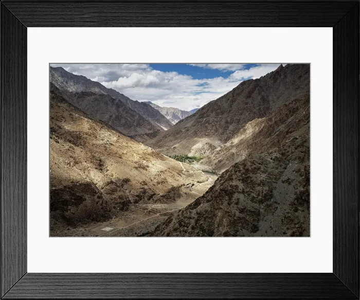 Framed Print : Line of Control viewpoint, Kargil, Ladakh, India, 2023. Creator: Peter Thompson Framed Print : Line of Control viewpoint, Kargil, Ladakh, India, 2023. Creator: Peter Thompson