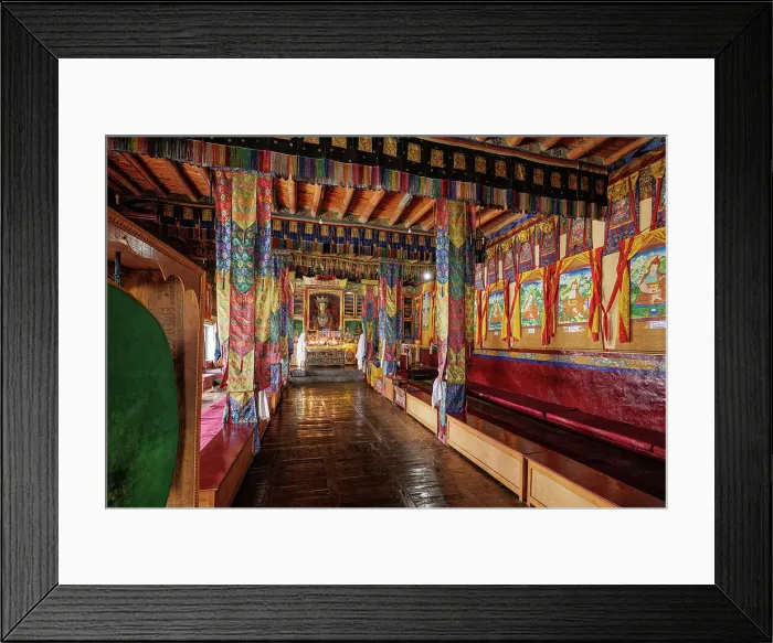 Framed Print : Diskit Monastery, Nubra Valley, Ladakh, India, 2023. Creator: Peter Thompson Framed Print : Diskit Monastery, Nubra Valley, Ladakh, India, 2023. Creator: Peter Thompson