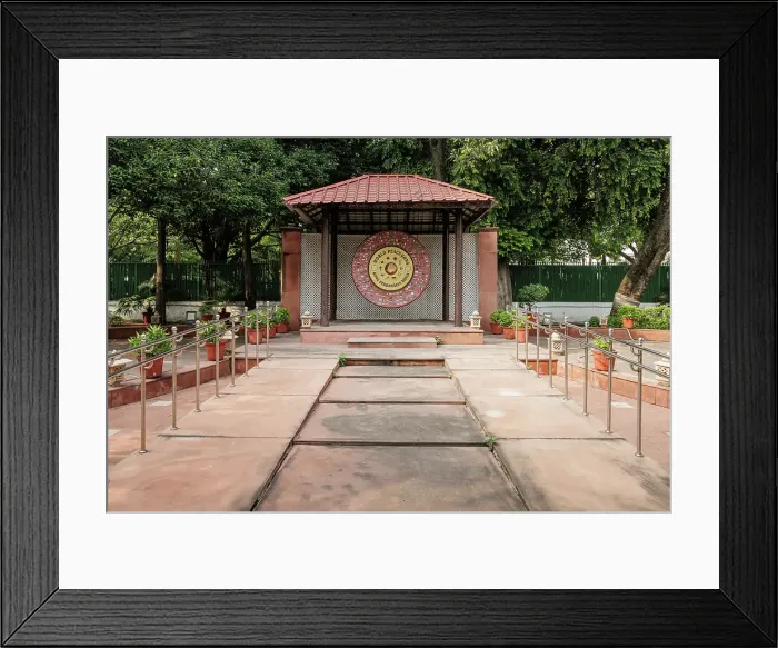 Framed Print : Mahatma Gandhi Memorial Museum, New Delhi, India, 2023. Creator: Peter Thompson Framed Print : Mahatma Gandhi Memorial Museum, New Delhi, India, 2023. Creator: Peter Thompson