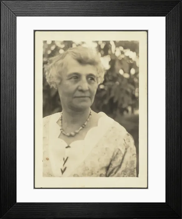 Framed Print : Portrait of a Woman, 1933. Creator: Louis Fleckenstein Framed Print : Portrait of a Woman, 1933. Creator: Louis Fleckenstein