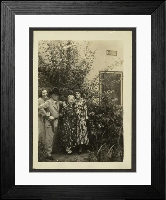 Framed Print : Fleckenstein Family Portrait, 1907-1943. Creator: Louis Fleckenstein Framed Print : Fleckenstein Family Portrait, 1907-1943. Creator: Louis Fleckenstein