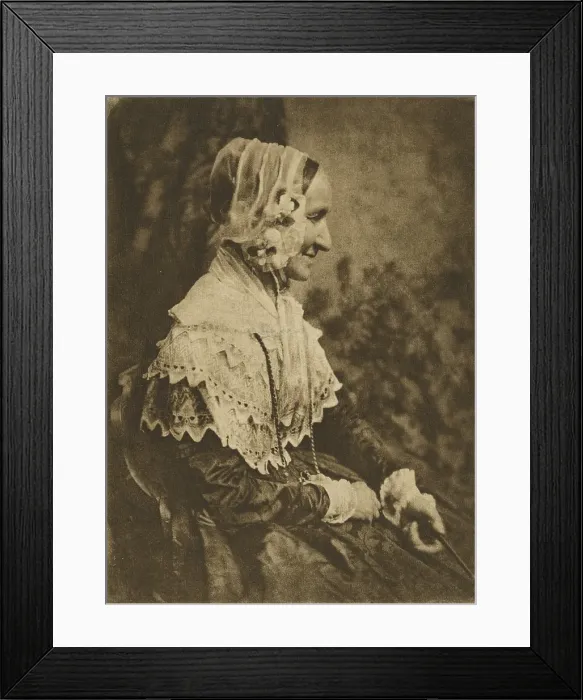 Framed Print : Mrs Anne (Palgrave) Rigby, 1880-1890. Creators: Hill & Adamson, James Craig Annan Framed Print : Mrs Anne (Palgrave) Rigby, 1880-1890. Creators: Hill & Adamson, James Craig Annan